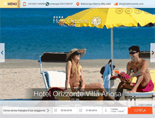 Tablet Screenshot of hotelorizzonte.com